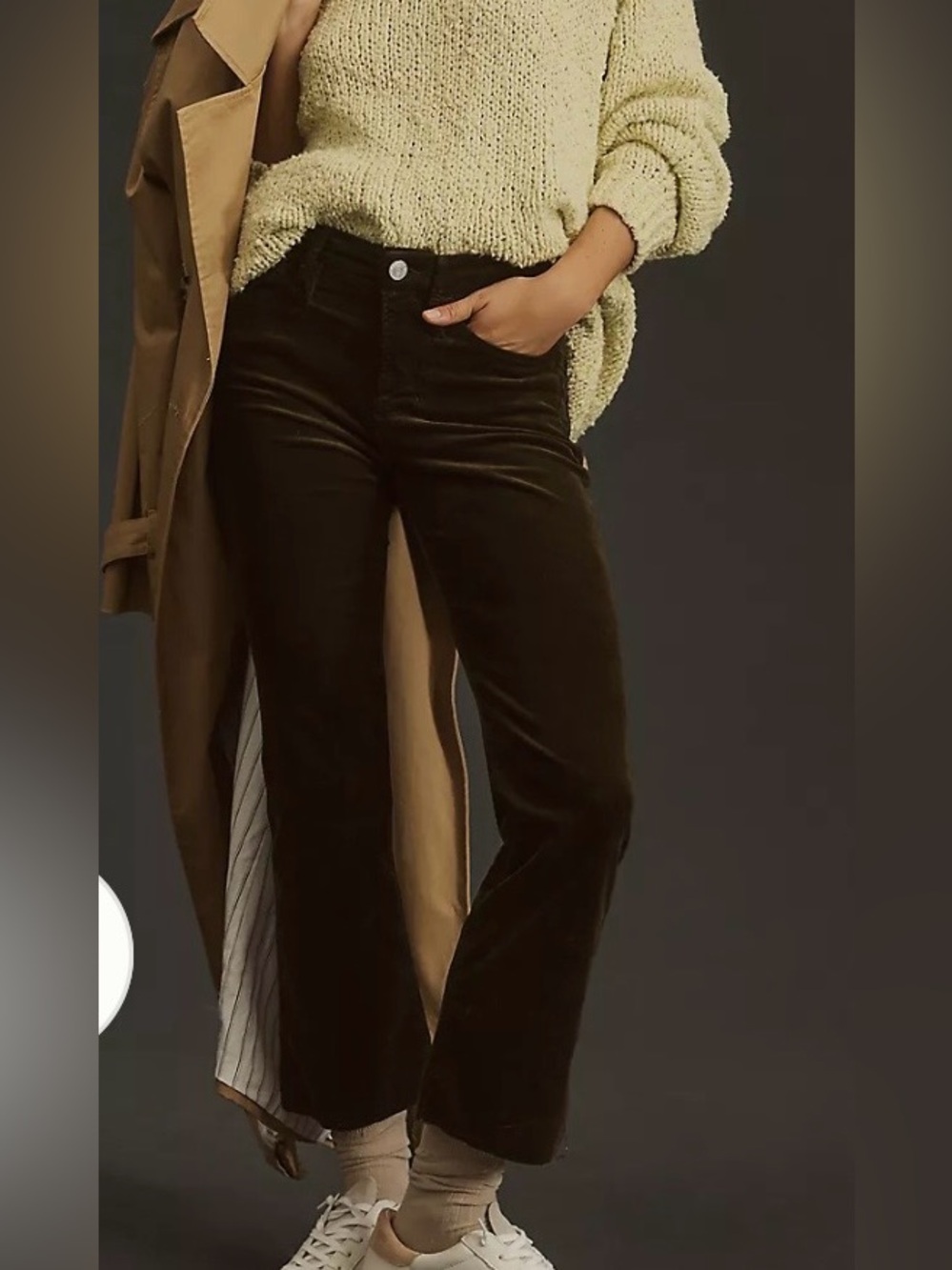 FRAME Le Crop Mini Boot Cut Corduroy Jeans- NWOT